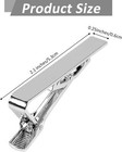 5p Tie Clips For Men  5 Different Classic Tie Bar  Stainless Steel Tie Clip For 