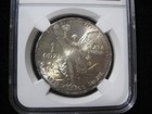 1985 Mexico Silver Onza Libertad Ngc 67 Nice Toning On Blast White