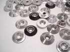 86pcs Nascar Billet Aluminum Body   Spoiler Mount Concave Washers Assorted