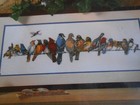 Bucilla Crewel Chorus Line 22    X 8    Kit - Birds