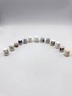 Vintage Baker s Dozen Porcelain Christmas Thimbles
