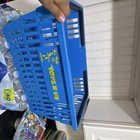 Toys  r  Us Blue Plastic Shopping Basket Hand Basket  Shopping Basket Type