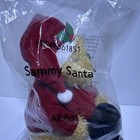 Russ Avon Bear Collection Sammy Santa Teddy Christmas 9  Plush W  Tag New In Bag