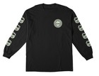 Spitfire Wheels Deathmask Classic Glow In The Dark Black Longsleeve T-shirt