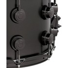 Dw Collector s Satin Black Over Brass Snare Drum 14 X 8 In  197881335236 Rf