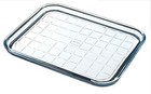 Pyrex Transparent Oven Safe Scratch Resistant Glass Baking  Roasting Tray
