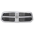 For 2013-2018 Dodge Ram 1500 Chrome Grille Billet Bars Style Brand New