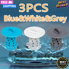 1pc Silicone Hair Drain Catcher Sink Strainer Filter Shower Drain Protector