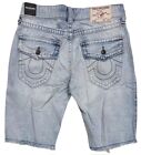 True Religion Men s Denim Jean Shorts Distressed Destruct Ripped Ricky Relaxed