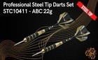 6pc Steel Tip Darts Set Professional Darts For Dartboard Includes Barrels   Plas