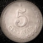 Paraguay 1900 - 5 Centavos - Km 6