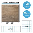 Art3d Peel And Stick Tile Vinyl Floor Tiles 30-pack 12 X 12 Inch Cover 30 Sq  Ft