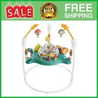 Fisher-price Baby Bouncer Whimsical Forest Jumperoo Activity Center Music Light