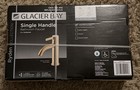 Glacier Bay Ryden Brushed Gold Single Handle Bathroom Faucet 4  Centerset New