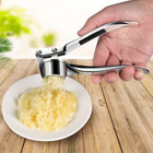 1pc Manual Garlic Press - Stainless Steel Crusher   Ginger Mincer Tool - New