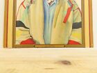 Vintage Indian Photo Picture White Dog Glacier National Parl Winold Reiss