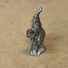 Spoontiques Pewter Wizard Figurine With Crystal Ball  538 2 5 Inches   p1 