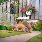 Bird Houses Outdoor Wooden Hanging Patio Bird Feeder Birdhouse For Garden Sale