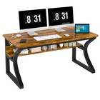 47  55  Home Office Computer Desk Modern Pc Laptop Table Study Writing Table