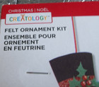 Creatology Felt Christmas Ornament Craft Kit-kit Makes Snowman santa - New 6 