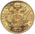  e2106 - Austria   Gold Ducat 1915 - Emperor Franz-joseph - Km  2267