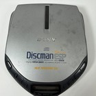 Sony Discman D-e301 Esp Digital Mega Bass Portable Cd Player Tested Working