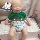 15 Inch Smiley Reborn Boy - Full Soft Silicone Lifelike Newborn Baby Doll Usa