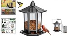 Elegant Retro Pagoda Hanging Bird Feeder - Squirrel Proof   Weather Resistant