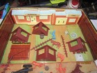 Vintage Marx 1968 Fort Apache Carry-all Action Playset W accessories Style  4685