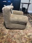 Pottery Barn My First Anywhere Chair   Cover - Oatmeal Sherpa Bear 18x16x20