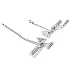 Polished Forward Controls For Harley Dyna Super Glide Street Bob Low Rider 93-17
