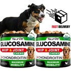 Glucosamine For Dogs 2 Pack Hip And Joint Supplement With Chondroitin 240 Chews