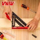 7inch Rafter Square With Carpenter Pencil  1 8  Precision Heavy Duty Aluminum
