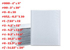 All Sizes 1-500 Poly Bubble Mailers Padded Envelopes Shipping Mailing Bags