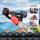 12  Cordless Chainsaw 21v Brushless Electric Handheld Chain Saw W battery charge