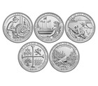 2019 P d Atb Quarters National Parks Circulating Mint Set