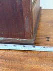 Antique Bronze Samuel Marti Cased French Clock 1880s Ornate Glass Door Bracket