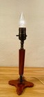 Vintage Machine Age Art Deco Butterscotch Amber Catalin Bakelite Lamp C 1939