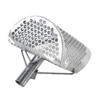 Dune Hydra 11  X 8  Stainless Metal Detector Sand Scoop W  Front Mount   Handles