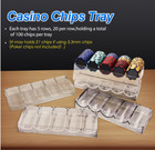 Professional Poker Chip Tray  10pk 
