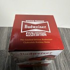 2019 Budweiser Holiday Stein Beer Mug 40th Anniversary    winter Passage    Nib Coa