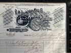 Asbestos New York Gilmour Mfg Co John St 1896 Vignette Billhead Similar To Shown