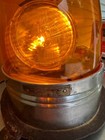 Dietz 7-40 Amber Rotating Tow Beacon Light Working 12 Volt Brass Plate