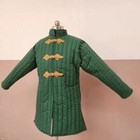 Medieval Padded Knight Armor Jacket Cotton Thick Padded Gambeson Halloween Gift