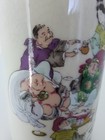 Vintage Japanese Yunomi Tea Cup Shichifukujin Seven Lucky Gods Porcelain Japan