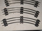 Vintage Lionel 027 Gauge Metal Tubular Train Tracks Lot Of 43 Curved   Straight