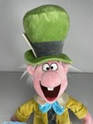 Disney Store Mad Hatter 20  Plush Doll Alice In Wonderland Disney Stamp New