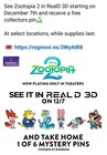 1x Disney Zootopia 2 3d  2025  12 07 25 Blind Package Collectible Pin Regal