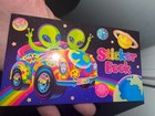 Vintage Lisa Frank Zoomer And Zorbit Sticker Book Aliens Glow In The Dark