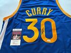 Stephen Curry Auto Autograph Signed Jersey Golden State Blue Custom Jsa